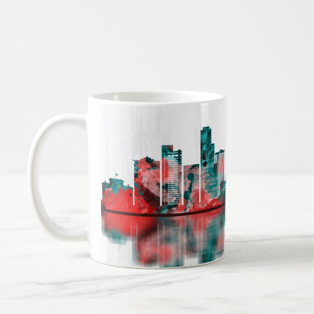 Lilla Sten Arkansas Skyline Kaffemugg (Vänster)