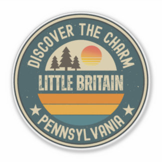 Lilla Storbritannien, Pennsylvania Klistermärken