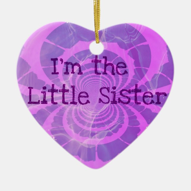 Lilla Syrran jul Julgransprydnad Keramik (Framsidan)