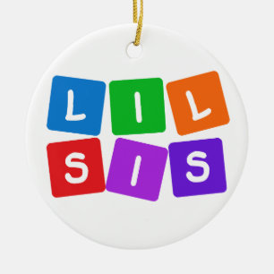 Lilla Syrran prydnadsföremål Julgransprydnad Keramik