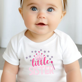 Lilla syster baby t shirt