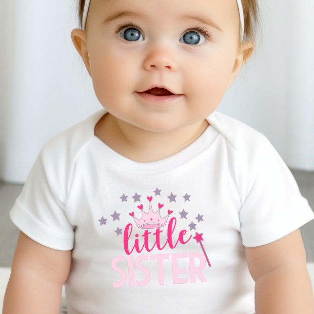Lilla syster baby t shirt (Little Sister Baby Shirt)