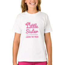 Lilla syster, broder syster, Raksha Bandhan Tees