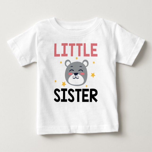 Lilla syster t shirt (Framsida)