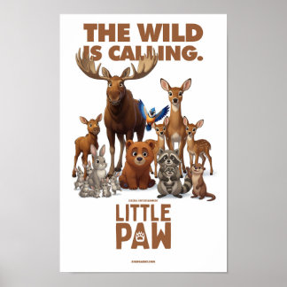 Lilla Tass "Vildmarken kallar" Poster