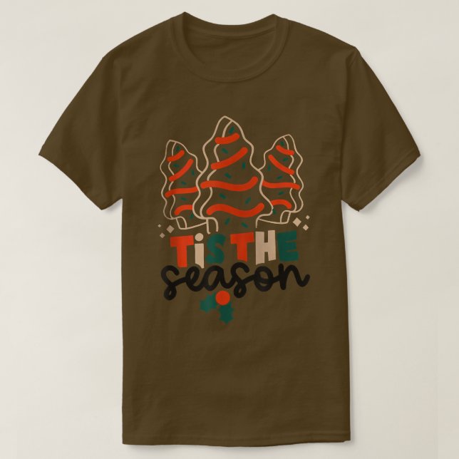 Lilla Tis' säsong Julgran gör Debbie T Shirt (Design framsida)