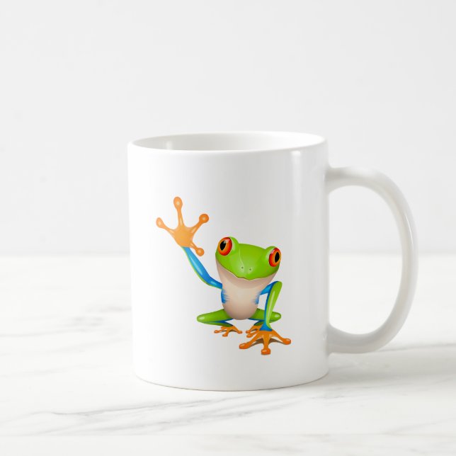 Lilla träd groda kaffemugg (Höger)