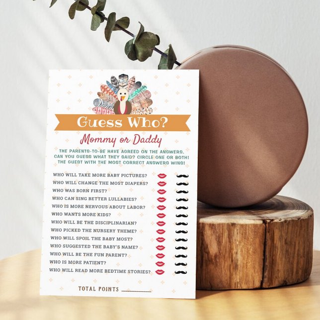 Lilla Turkiet på vägen! Thanksgiving Baby Shower (Skapare uppladdad)