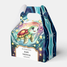 Lilla under Sea Turtle Baby Shower Presentaskar