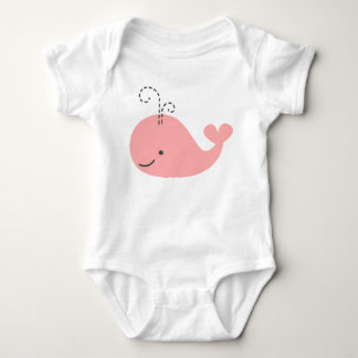 Lilla val i Rosa Tee Shirt