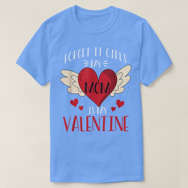 Lilla Valentindagen Nerds Little Boys Kids T Shirt (Design framsida)