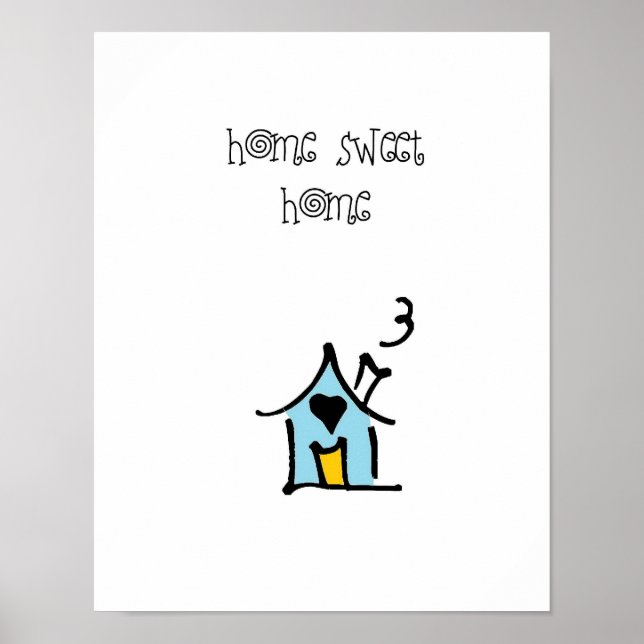 lilla varelser hemma sött hem poster (Framsidan)