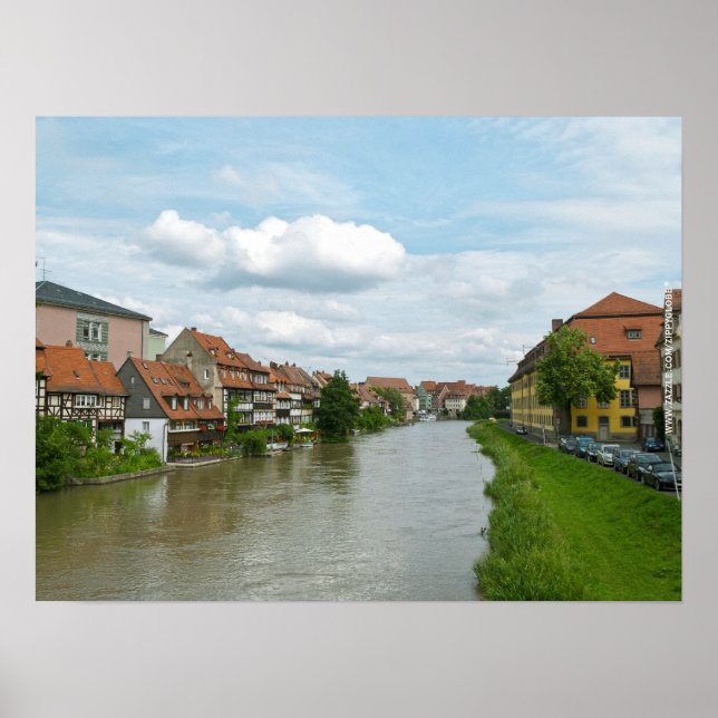 Lilla Venedig i Bamberg Affisch (Framsidan)