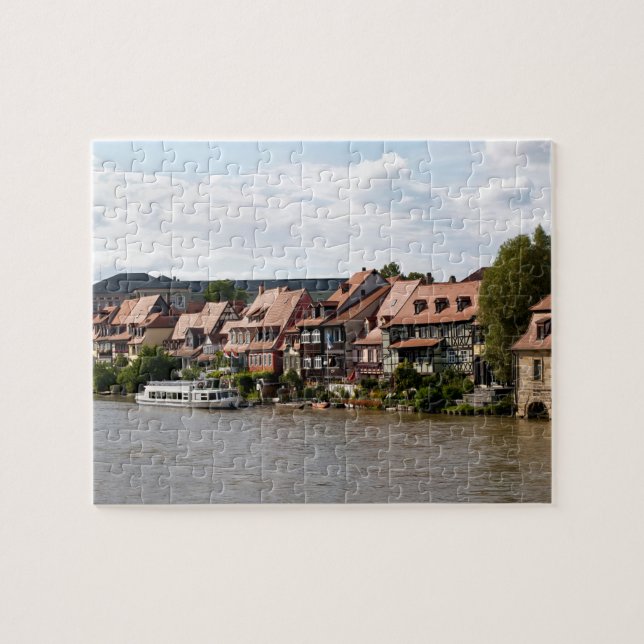 Lilla Venedig i Bamberg Pussel (Horisontell)
