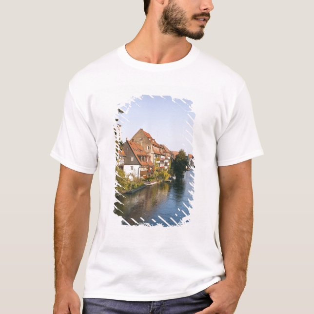 Lilla Venedig (Klein Venedig) och floden Regnitz T Shirt (Framsida)