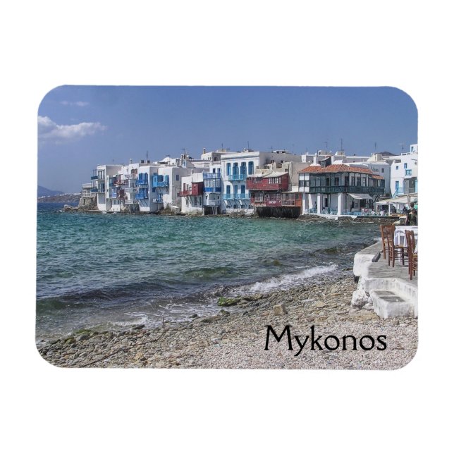Lilla Venedig Mykonos Magnet (Horisontell)