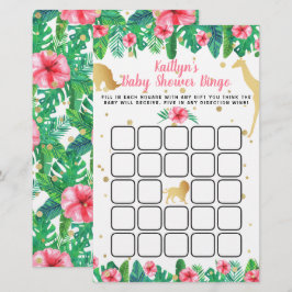 Lilla Vild ett på hennes sätt Flickor Baby Shower 