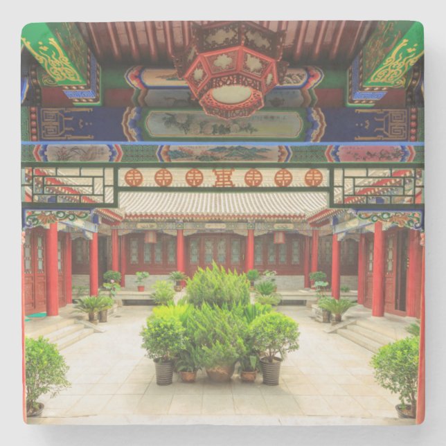 Lilla Vilda Gås-templet, Kina Stenunderlägg (Framsidan)