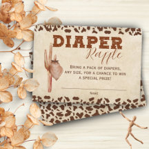 Lilla Westerna Cowboyskena Raffle Baby Shower