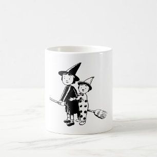 Lilla Witch och Clown Kaffemugg