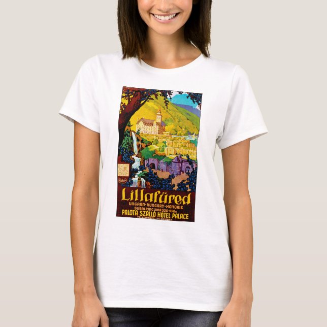 Lillafured Hungary Tee Shirt (Framsida)