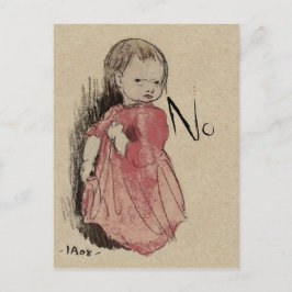 Lillan Says No CC0239 Vykort