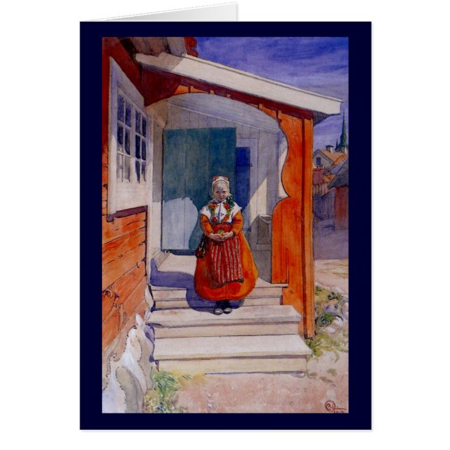 Lillanna 1912 hälsningskort (Framsidan)