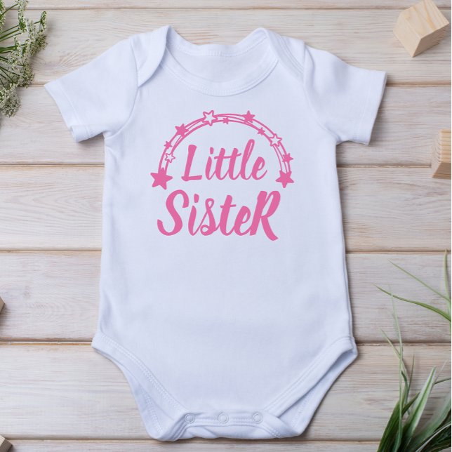 Lillasyster Baby T Shirt (Little Sister Baby Outfit)