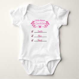 Lillasyster Checklista T-Shirt