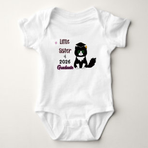 Lillasyster till 2026 års examen Endräkts bodysuit T Shirt
