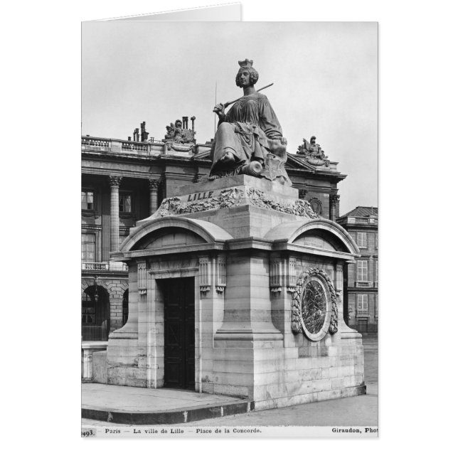 Lille, 1838 hälsningskort (Framsidan)