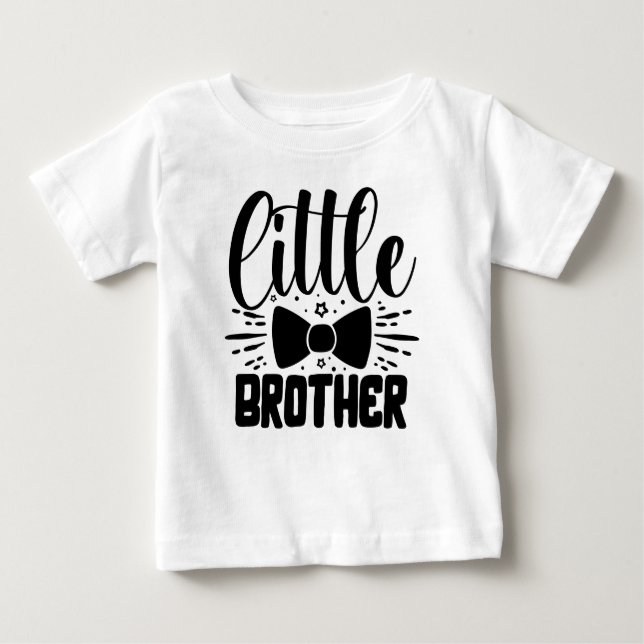 Lille bror, bowtie baby  t shirt (Framsida)