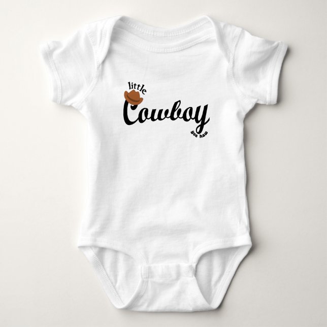 lille Cowboy Tee Shirt (Framsida)