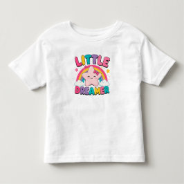🌈 Lille Drömmare Regnmoln För Barn T Shirt