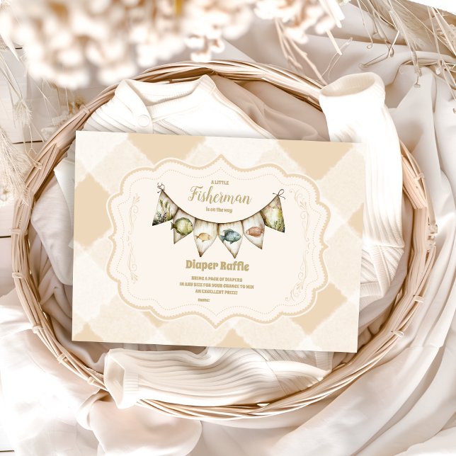 Lille Fiskaren Fiskar Blöja Lotteri Tilläggskort (Skapare uppladdad)