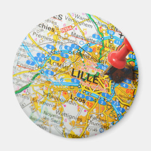 Lille frankrike magnet
