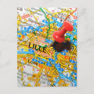 Lille, Frankrike Vykort
