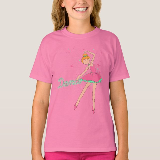 lille jazzy ballet dancer t shirt (Framsida)