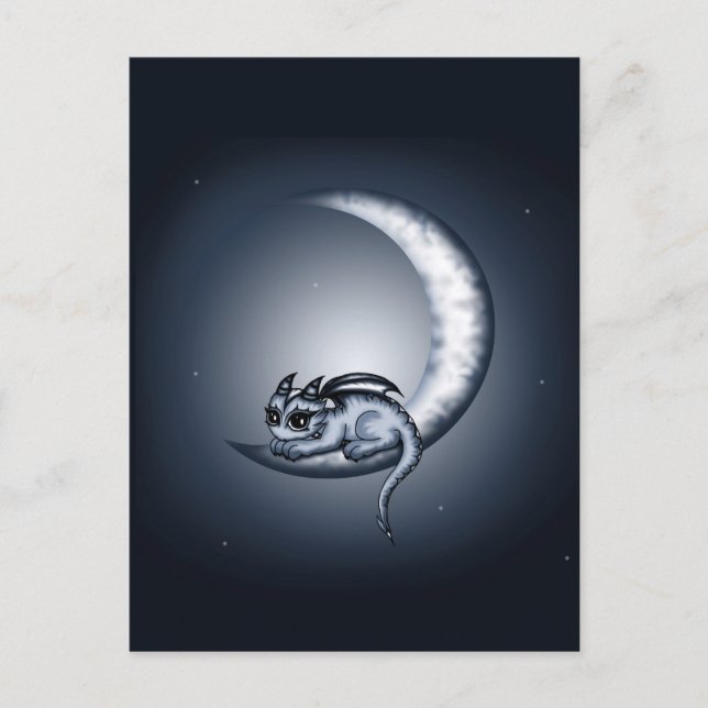 lille Moondraon Vykort (Framsida)