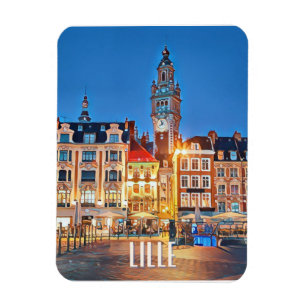 Lille Photo Vintage Magnet