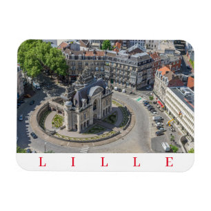 Lille Porte de Paris kylmagnet Magnet