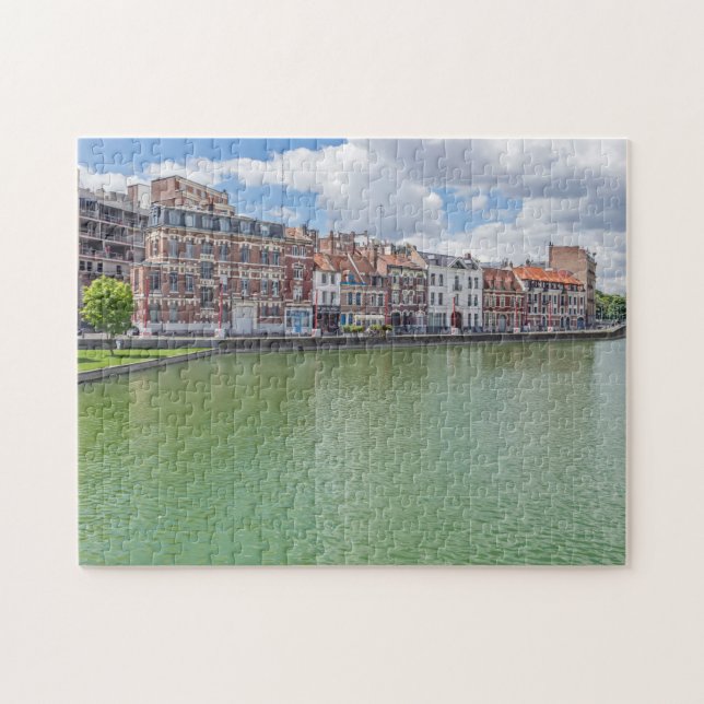 Lille Quai du Wault puzzle Pussel (Horisontell)