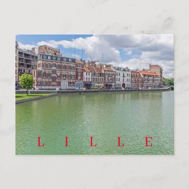 Lille Quai du Wault vykort (Framsida)