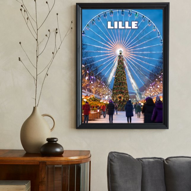 Lille’s Festive Glow: A Magical Christmas Market  Poster (Skapare uppladdad)