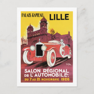 Lille Salon Regional de L'Automobile Vykort