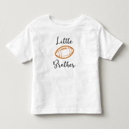 Lillebror ~ Bror Designar Fotboll T Shirt