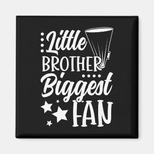 Lillebror Cheer Broder till en Cheerleader Brot Magnet