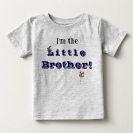 Lillebror med ålder t shirt