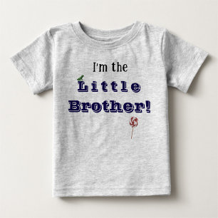 Lillebror med ålder t shirt