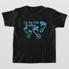 Lillebror Storebror Fotspår T Shirt
